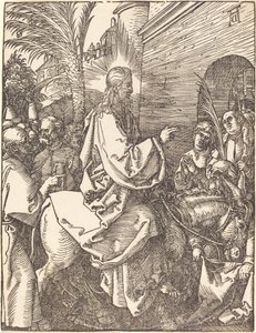 Kristův vjezd do Jeruzaléma od Albrecht Dürer
