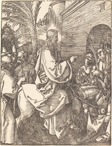 Kristův vjezd do Jeruzaléma od Albrecht Dürer