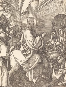 Kristův vjezd do Jeruzaléma, pravděpodobně c. 15091510. od Albrecht Dürer