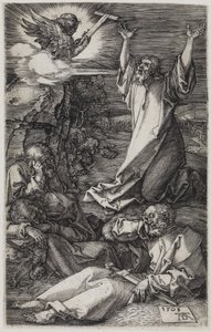 Kristus na Olivové hoře od Albrecht Dürer