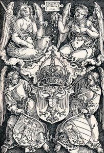 Znak města Norimberk, 1521 1906. od Albrecht Dürer