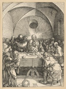 Poslední večeře (Velké pašije) od Albrecht Dürer