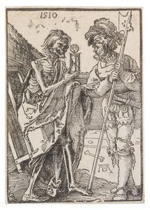 Smrt a Lansquenet, 1510. od Albrecht Dürer