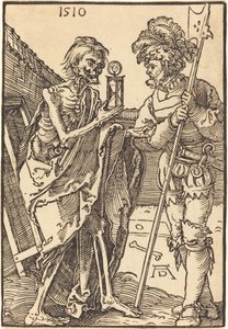 Smrt a Lansquenet od Albrecht Dürer