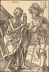 Smrt a Lansquenet, 1510. od Albrecht Dürer