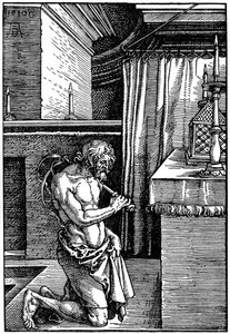 Der Bussende, 1510, 1936 od Albrecht Dürer