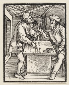 Boháč a jeho správce (z: Postilla, 43 dřevorytů) od Albrecht Dürer