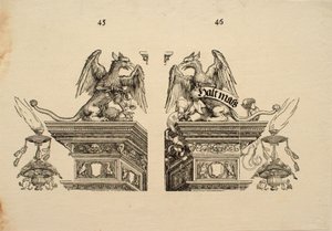 Detail 45 a 46 od Albrecht Dürer