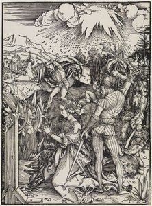 Stětí svaté Kateřiny od Albrecht Dürer