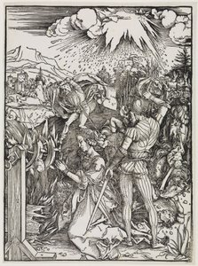Stětí svaté Kateřiny od Albrecht Dürer