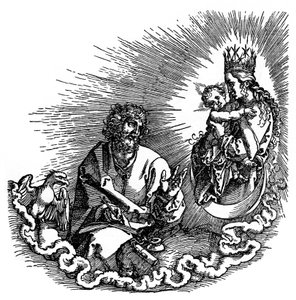 Die Offenbarung Johannis, 1511, 1936 od Albrecht Dürer