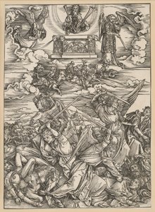 Čtyři andělé pomsty (Zjevení) od Albrecht Dürer