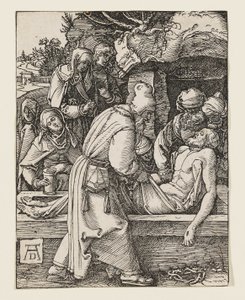 Uložení do hrobu od Albrecht Dürer