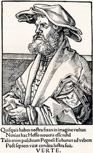 Eobanus Hesse, 1527 1906 od Albrecht Dürer