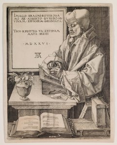 Erasmus Rotterdamský od Albrecht Dürer