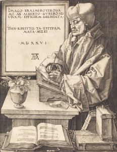 Erasmus Rotterdamský, 1526. od Albrecht Dürer