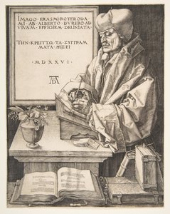 Erasmus Rotterdamský, 1526. od Albrecht Dürer