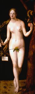 Eva, 1507 od Albrecht Dürer