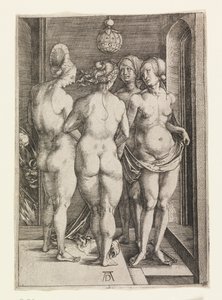 Čtyři nahé ženy (Čtyři čarodějnice) od Albrecht Dürer