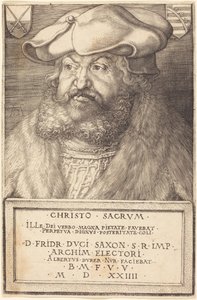 Fridrich Moudrý, saský kurfiřt od Albrecht Dürer