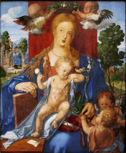 Německy: Die Madonna mit dem Zeisig Madona se sýkorou od Albrecht Dürer