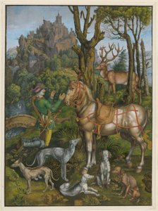 Svatý Eustachius od Albrecht Dürer