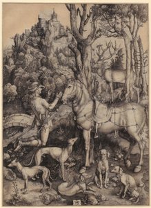 Svatý Eustach od Albrecht Dürer