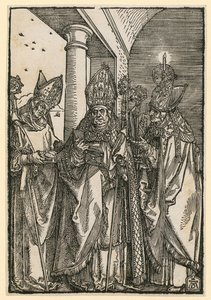Svatý Koloman (Johannes Stabius jako sv. Koloman) od Albrecht Dürer