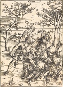 Hercules dobývá Cacus ("Hercules") od Albrecht Dürer