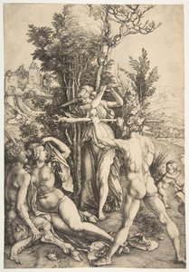 Hercules na křižovatce, ca. 1498. od Albrecht Dürer