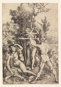 Herkules na rozcestí ( Účinky žárlivosti ) od Albrecht Dürer