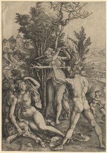 Herkules na rozcestí od Albrecht Dürer