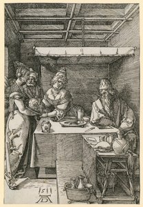 Herodias přebírá Janovu hlavu od Albrecht Dürer