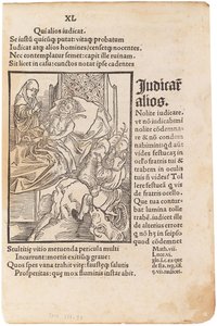 Ilustrace ke knize Loď bláznů od Sebastiana Branta, 1494. od Albrecht Dürer