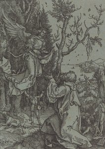 Joachim a anděl, c. 1504. od Albrecht Dürer