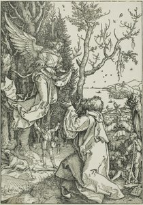 Joachim a anděl ze Života Panny od Albrecht Dürer