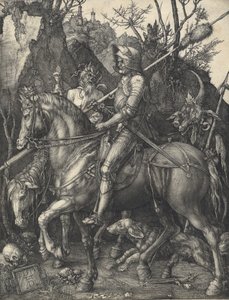 Rytíř, smrt a ďábel, 1513. od Albrecht Dürer