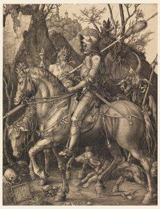 Rytíř, Smrt a Ďábel od Albrecht Dürer