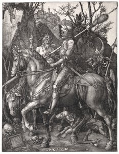 Rytíř, Smrt a Ďábel od Albrecht Dürer