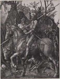 Rytíř, Smrt a Ďábel od Albrecht Dürer