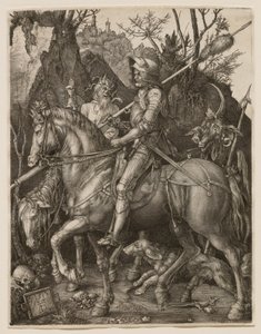 Rytíř, Smrt a ďábel od Albrecht Dürer