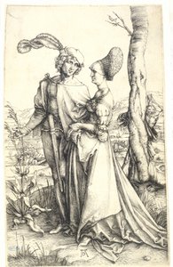 Procházka (Bartsch 94) od Albrecht Dürer