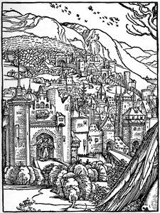 Krajina, 1498, 1936 od Albrecht Dürer