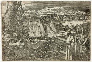 Krajina s dělem od Albrecht Dürer