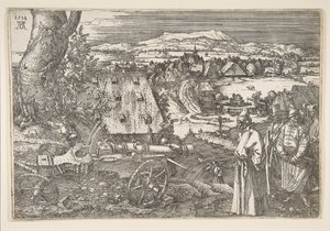 Krajina s dělem, 1518. od Albrecht Dürer