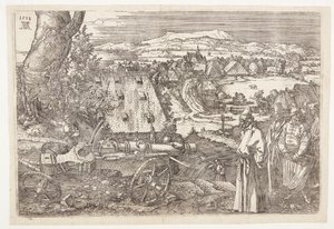 Krajina s kánonem od Albrecht Dürer