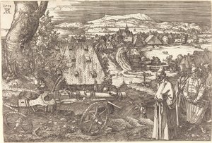 Krajina s dělem od Albrecht Dürer