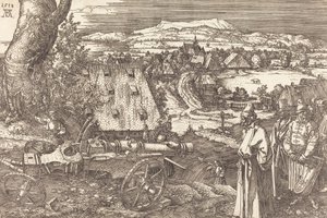 Krajina s dělem, 1518. od Albrecht Dürer