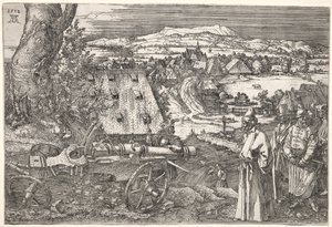 Krajina s dělem, 1518. od Albrecht Dürer