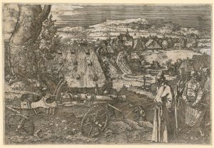 Krajina s dělem od Albrecht Dürer
